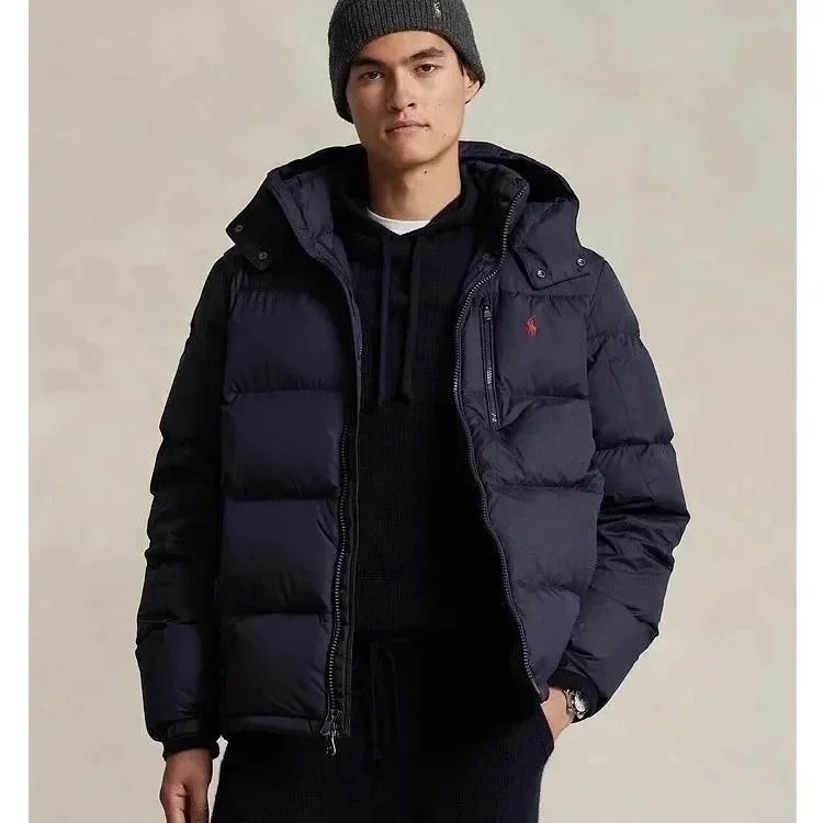 Style raff down jacket with removable hood down ph68