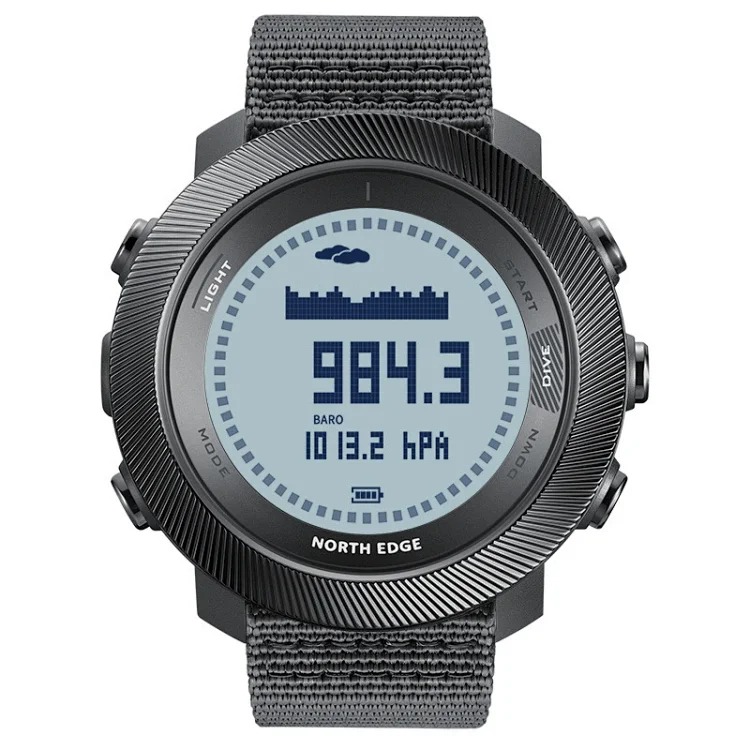 Men's outdoor sports waterproof smart watch altitude pressure compass temperature multi-function diving computer watch