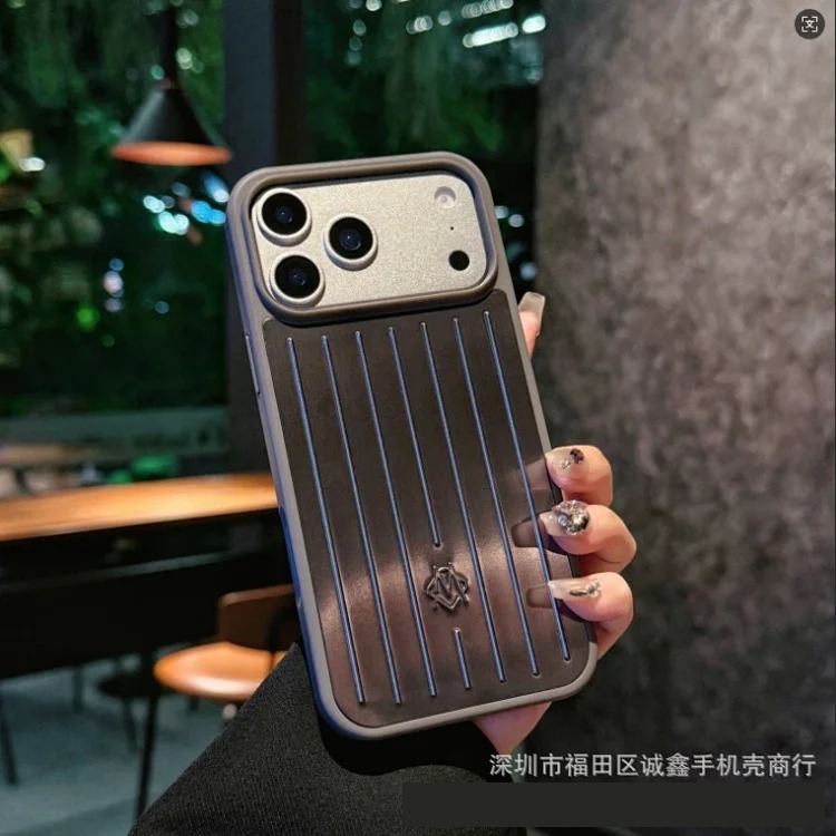 New aluminum alloy Apple/pink suitcase all-inclusive suitable for Apple i Phone17/16/15/14 mobile phone case