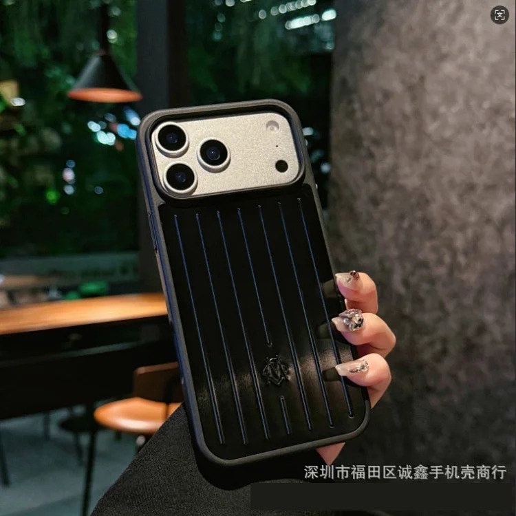 New aluminum alloy Apple/pink suitcase all-inclusive suitable for Apple i Phone17/16/15/14 mobile phone case