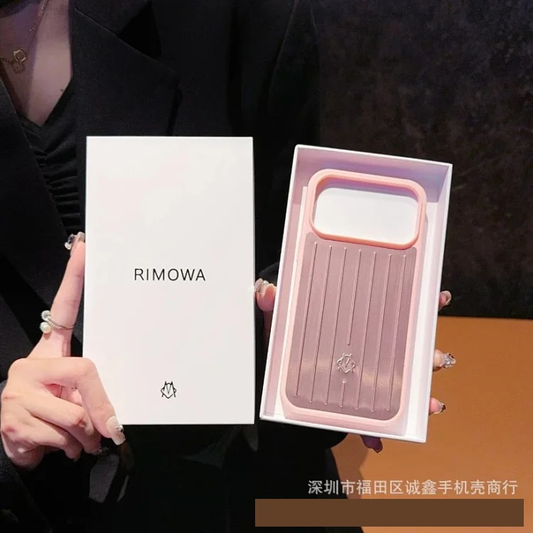 New aluminum alloy Apple/pink suitcase all-inclusive suitable for Apple i Phone17/16/15/14 mobile phone case