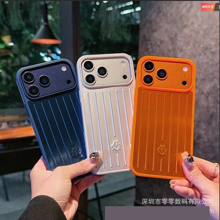 New aluminum alloy Apple/silver suitcase all-inclusive mobile phone case suitable for i Phone17Promax series