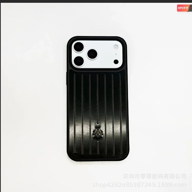 New aluminum alloy Apple/silver suitcase all-inclusive mobile phone case suitable for i Phone17Promax series