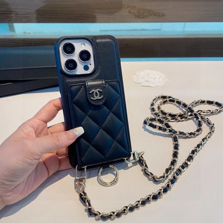 Louis Vuitton Presbyopia spliced original leather case, card holder, classic presbyopia mobile phone case, strong magnetic suction➕logo holder mobile phone case, Montaigne series card hold
