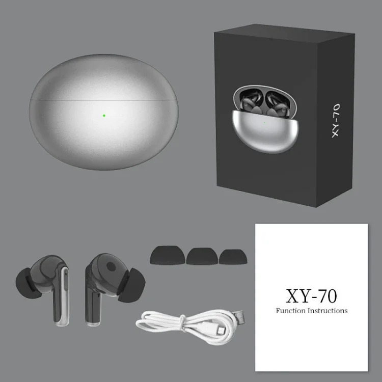 Cross-border popular Bluetooth headset xy70 new in-ear call noise reduction wireless Bluetooth headset sports headset