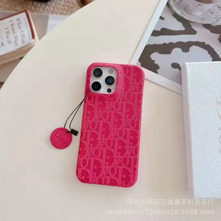 Trendy brand dog tooth suitable for Apple 17Promax mobile phone case Apple 16 Pro glass comes with lens film protective cover