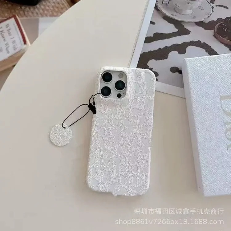 Trendy brand dog tooth suitable for Apple 17Promax mobile phone case Apple 16 Pro glass comes with lens film protective cover