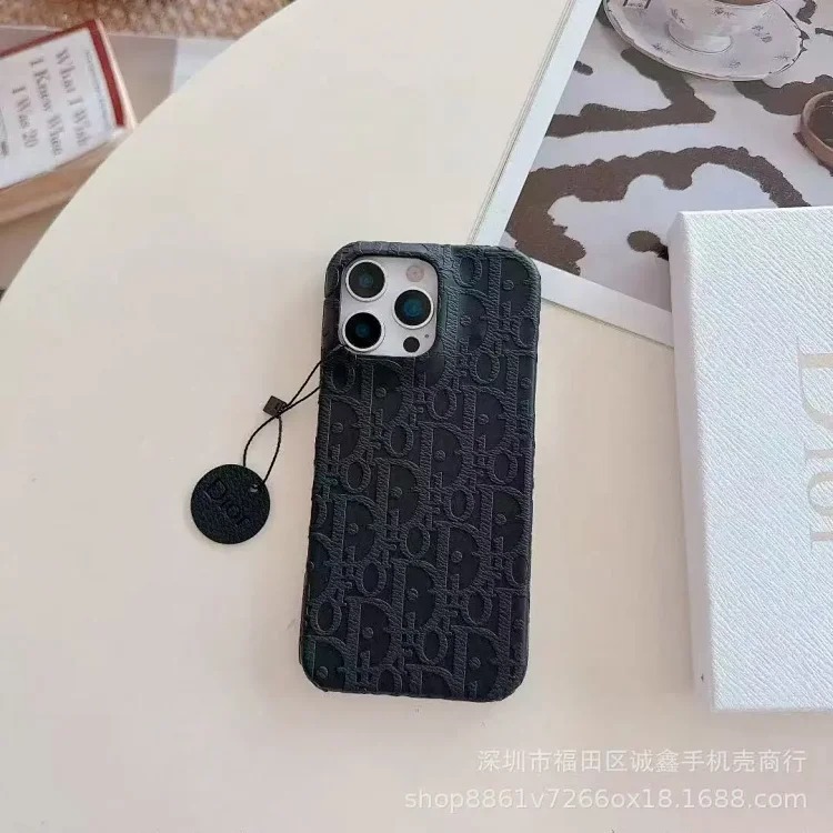 Trendy brand dog tooth suitable for Apple 17Promax mobile phone case Apple 16 Pro glass comes with lens film protective cover