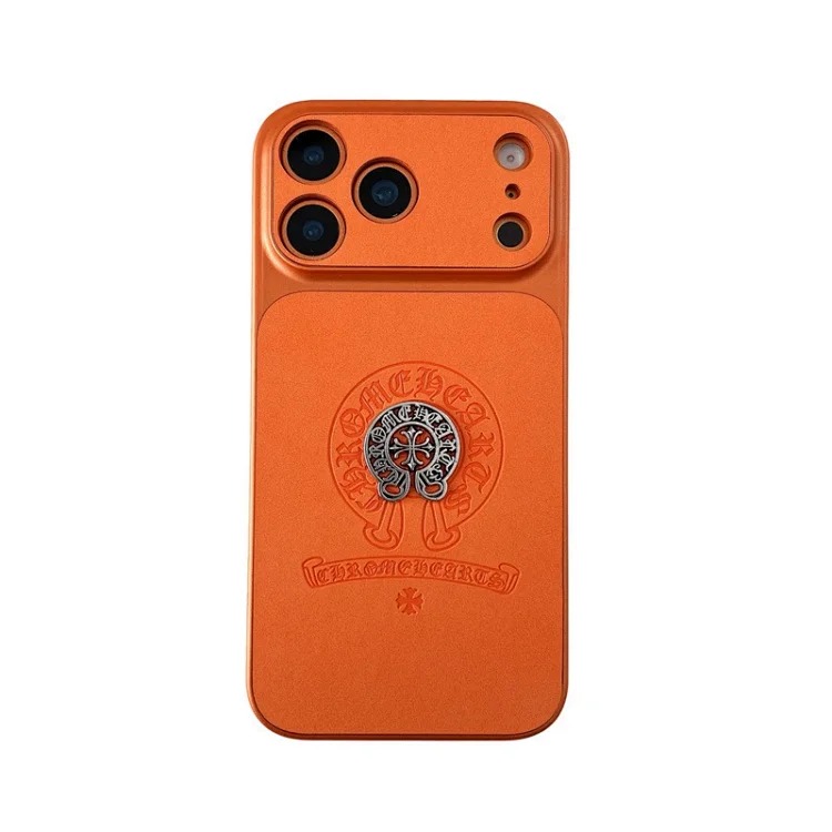Chrome Hearts Trendy brand leather Croix heart suitable for Apple i Phone 16 to 17 series 17 Promax mobile phone case cross-border 13(pic2) Chrome Hearts Trendy brand leather Croix heart suitable for Apple i Phone 16 to 17 series 17 Promax mobile phone case cross-border 13