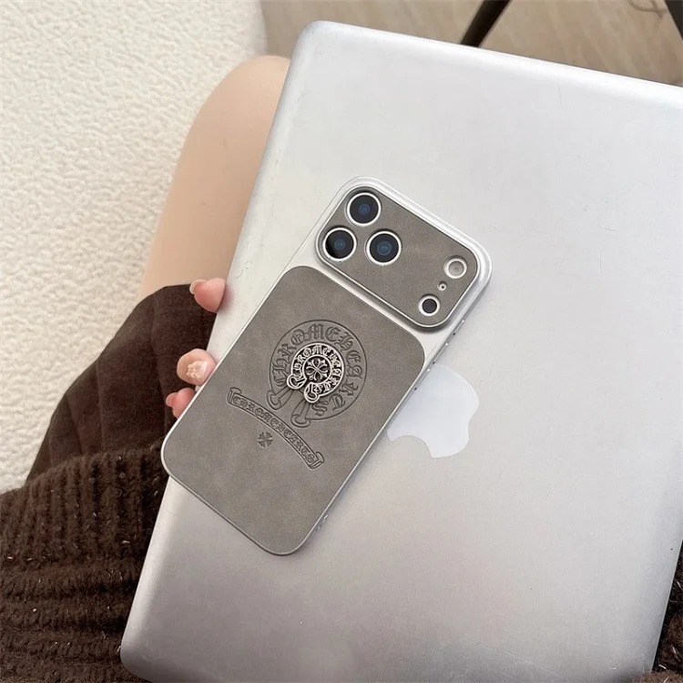 Chrome Hearts Trendy brand leather Croix heart suitable for Apple i Phone 16 to 17 series 17 Promax mobile phone case cross-border 13(pic6) Chrome Hearts Trendy brand leather Croix heart suitable for Apple i Phone 16 to 17 series 17 Promax mobile phone case cross-border 13