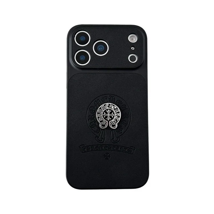 Chrome Hearts Trendy brand leather Croix heart suitable for Apple i Phone 16 to 17 series 17 Promax mobile phone case cross-border 13(pic8) Chrome Hearts Trendy brand leather Croix heart suitable for Apple i Phone 16 to 17 series 17 Promax mobile phone case cross-border 13