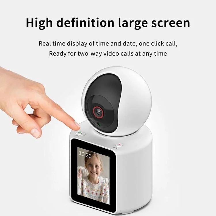 Two-way video call wireless monitor mobile phone remote camera indoor 360-degree no-dead-angle photography for home use image 6