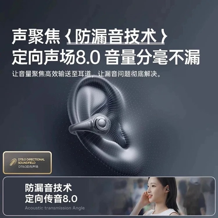 Cross-border new Bluetooth headset clip-on long-lasting wireless headset suitable for Huawei high-quality T06 headset factory