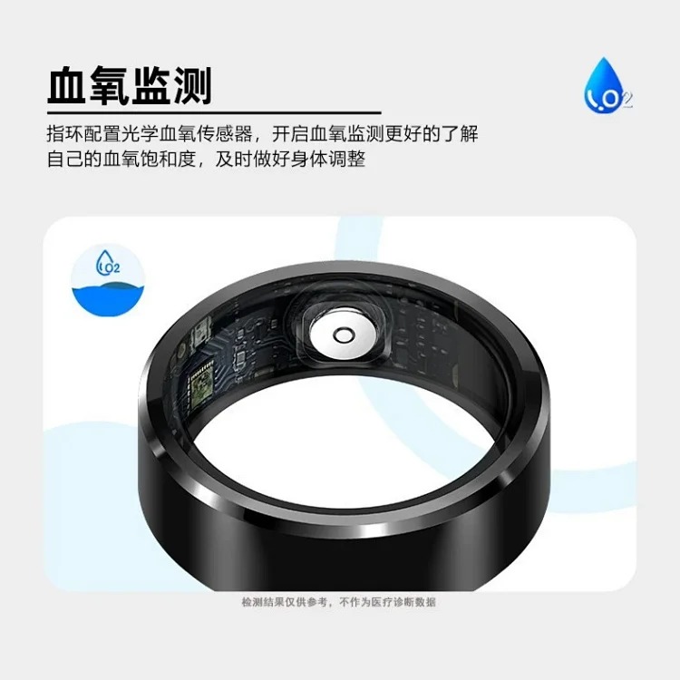 Cross-border hot selling smart ring blood sugar blood pressure sleep 24 hours heart rate blood oxygen saturation