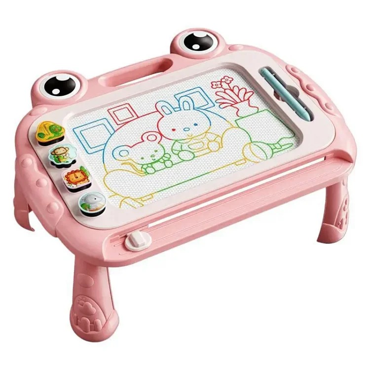 Children's magnetic drawing board household 1 to 4 year old baby writing board graffiti painting magnetic erasable infant toy