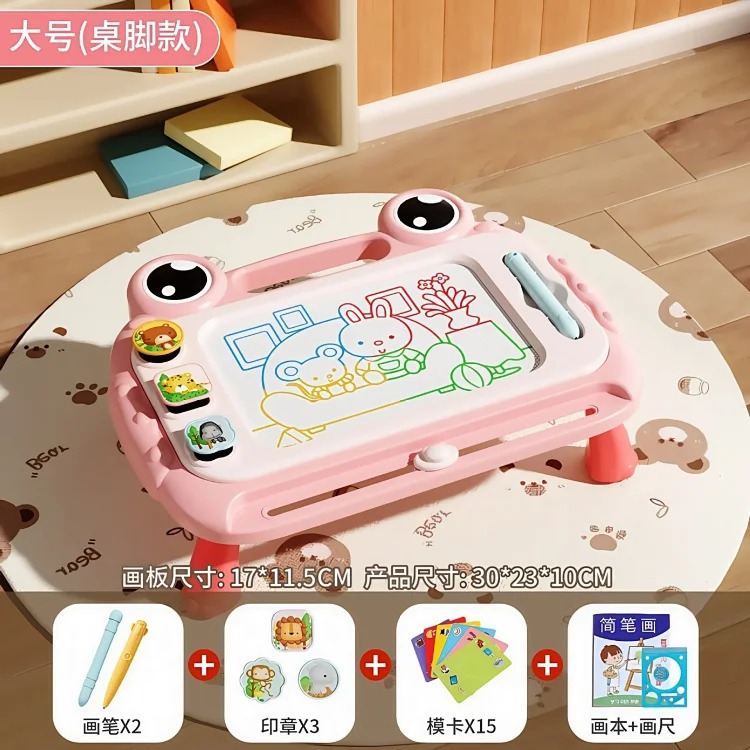 Children's magnetic drawing board household 1 to 4 year old baby writing board graffiti painting magnetic erasable infant toy