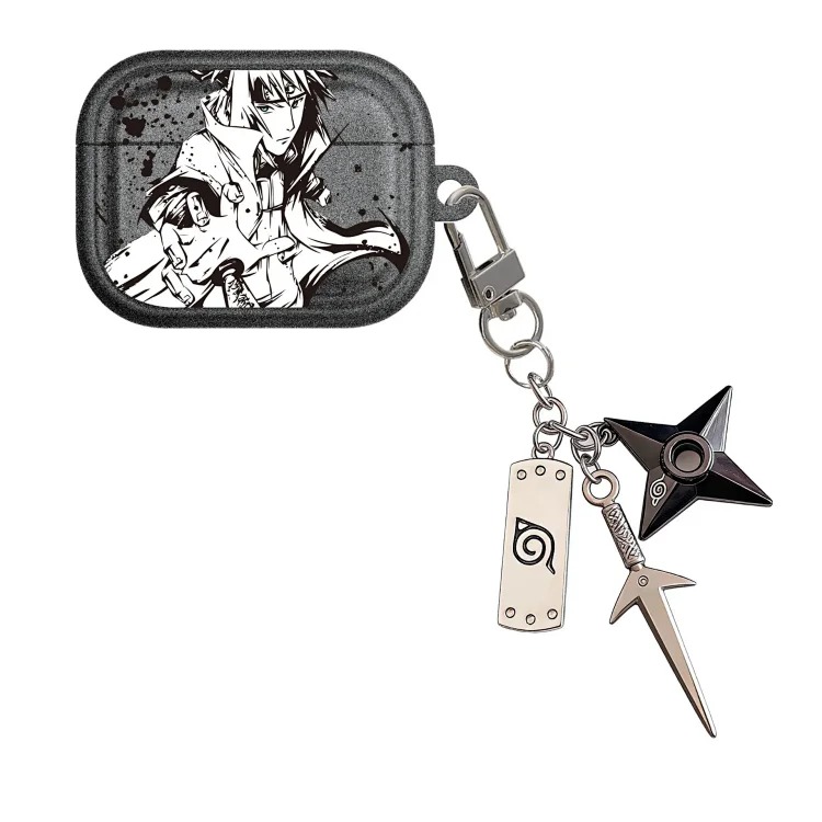 Suitable for ink style Naruto airpods 4th generation silicone earphone shell protective cover Apple airpods Pro3/1/2
