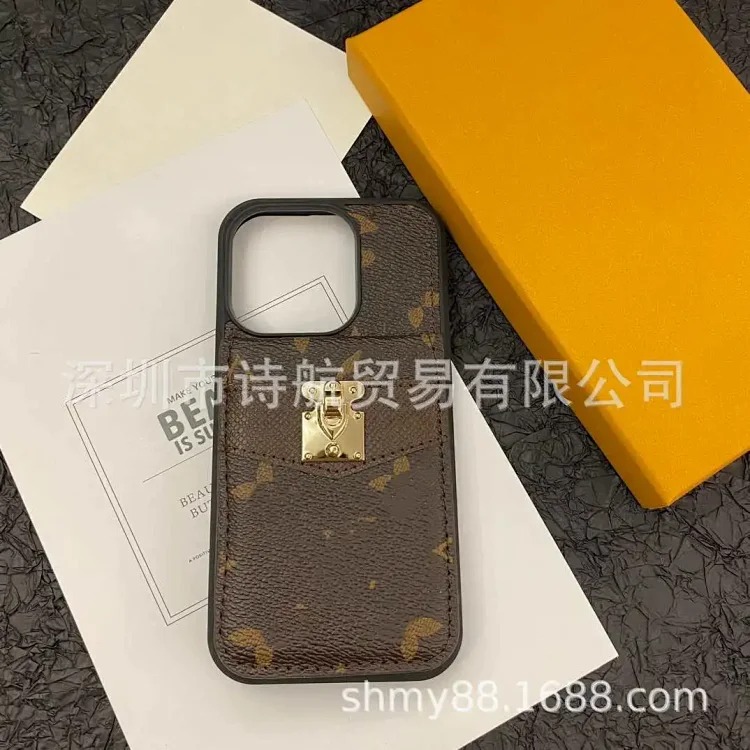 Fashion trend suitable for Apple ihone17promax mobile phone all-inclusive high leather anti-fall Apple protective case