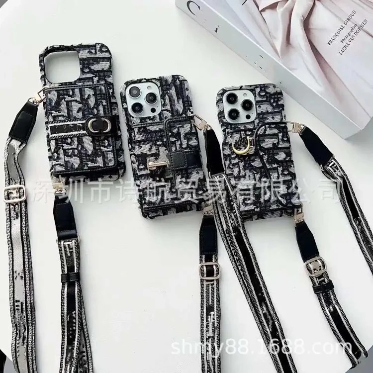 Suitable for Ihone 17 ro Max mobile phone case new anti-fall fashion Apple 16 card holder mobile phone case