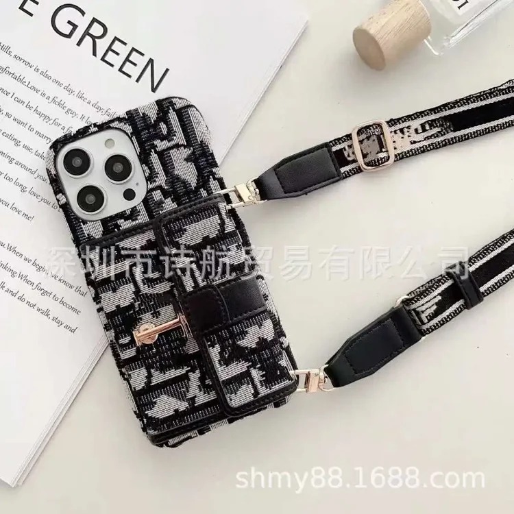 Suitable for Ihone 17 ro Max mobile phone case new anti-fall fashion Apple 16 card holder mobile phone case
