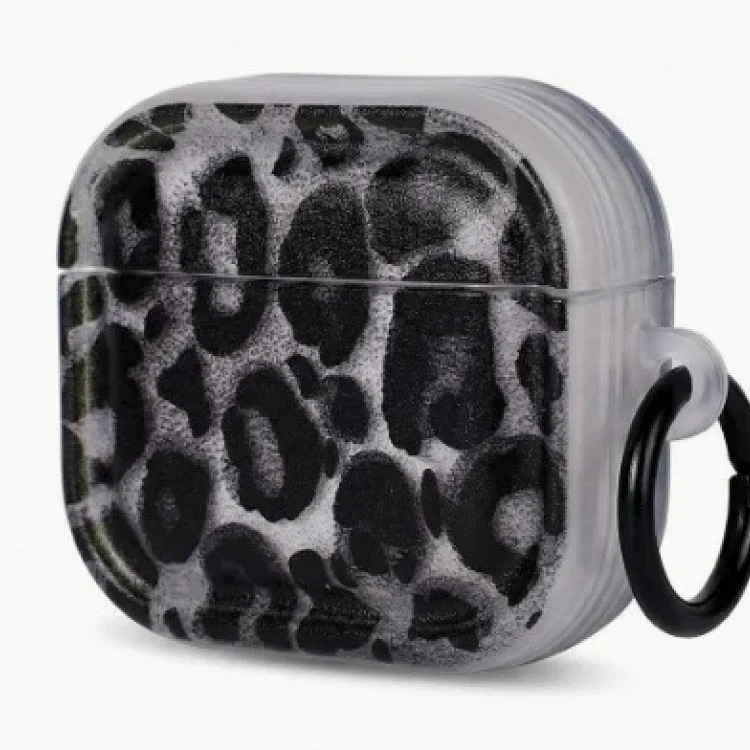 Suitable for airpods 4th generation silicone earphone shell protective cover leopard print lips Apple airpodsPro3 wireless