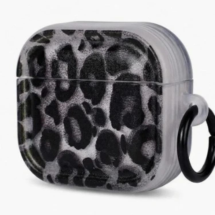 Suitable for airpods 4th generation silicone earphone shell protective cover leopard print lips Apple airpodsPro3 wireless