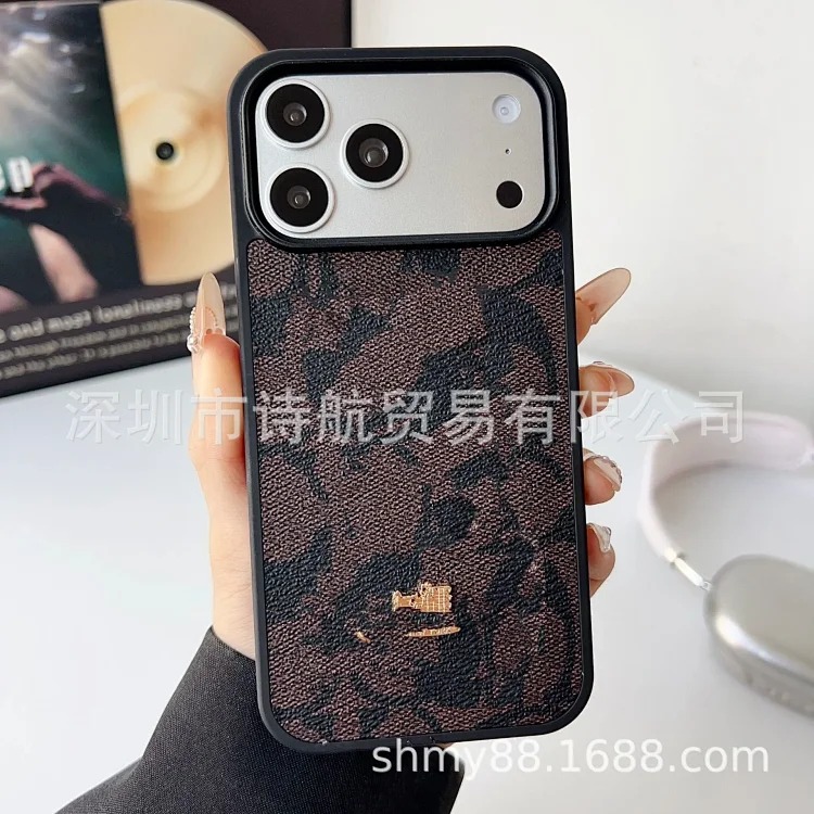Suitable for ihone17pro mobile phone case, fashionable and simple all-inclusive anti-fall and wear-resistant apple 16promax protective cover
