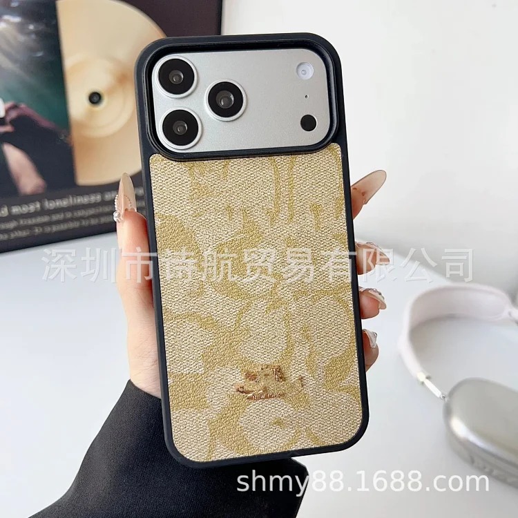 Suitable for ihone17pro mobile phone case, fashionable and simple all-inclusive anti-fall and wear-resistant apple 16promax protective cover