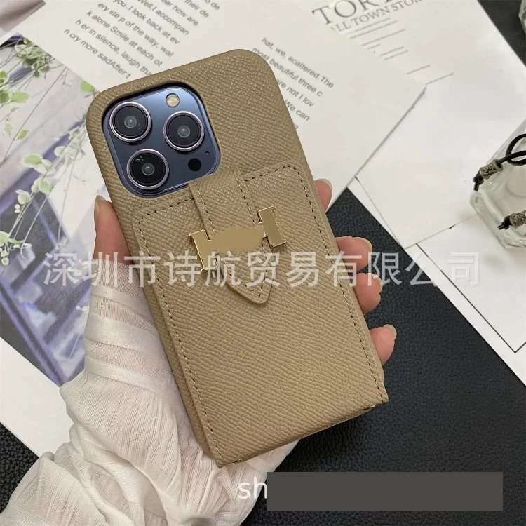 Cross-border hot style simple and versatile ihone17pro mobile phone case Apple 16/15/14 anti-fall protective case