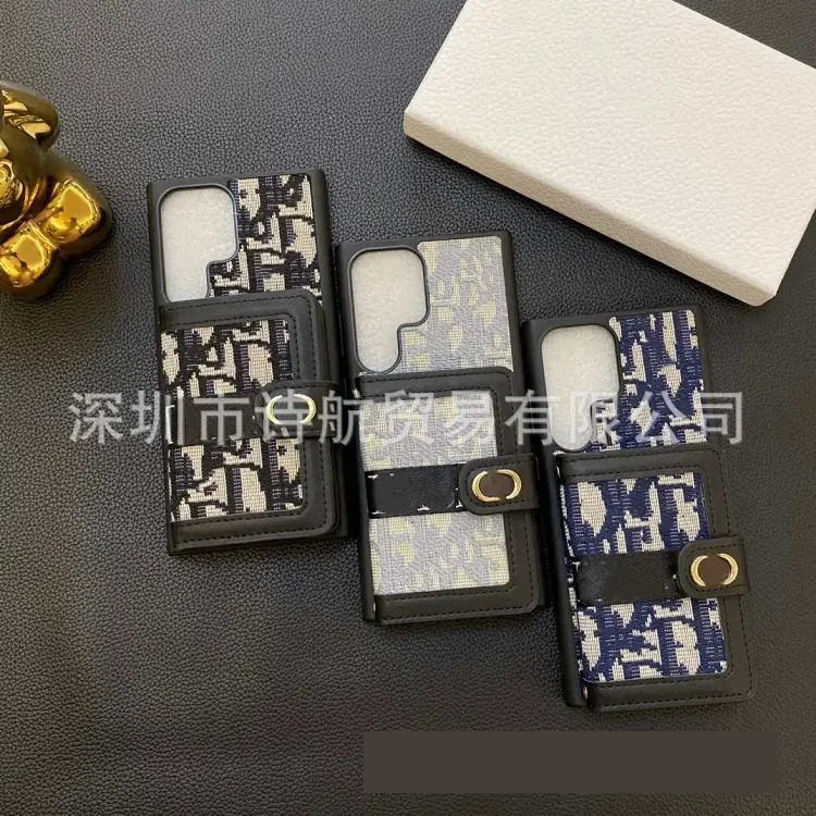 Big-name card holder card protective sleeve suitable for ihone17ro Max European and American trendy brand Apple 17 anti-fall mobile phone case