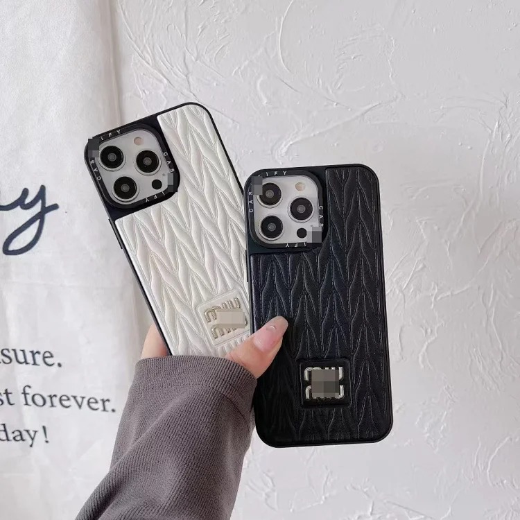 Big brand Apple 16promax mobile phone case 15/14/13/12/11 leather case all-inclusive soft shell anti-fall shell is suitable for