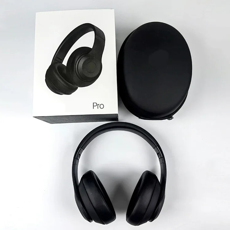 JS. Cross-border popular studio pro recording engineer 4th generation three-dimensional cotton head-mounted wireless Bluetooth pop-up music headphones