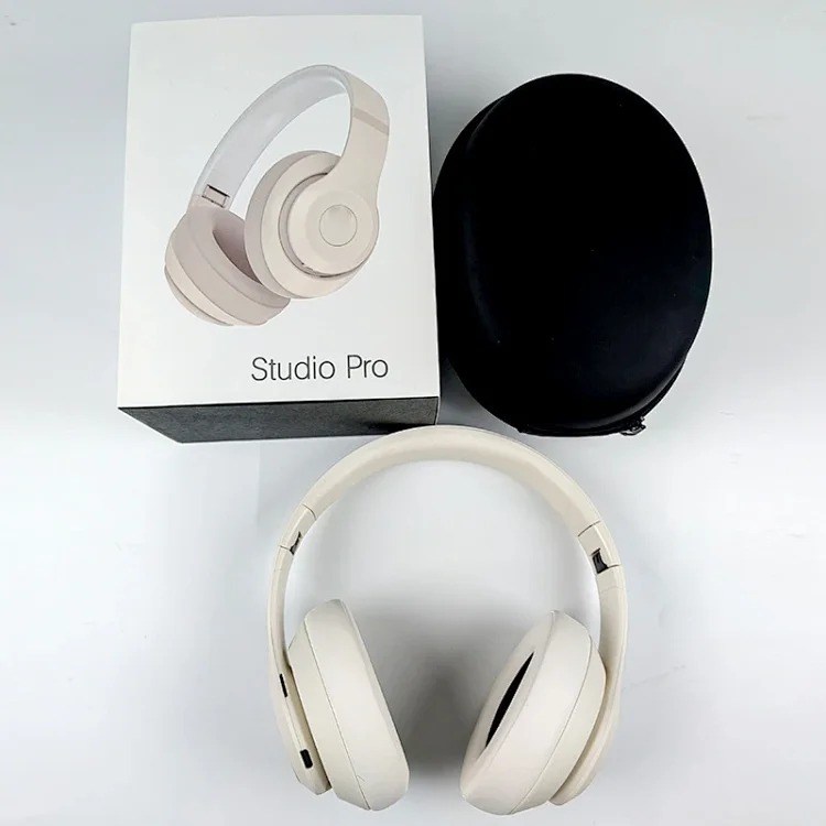 JS. Cross-border popular studio pro recording engineer 4th generation three-dimensional cotton head-mounted wireless Bluetooth pop-up music headphones