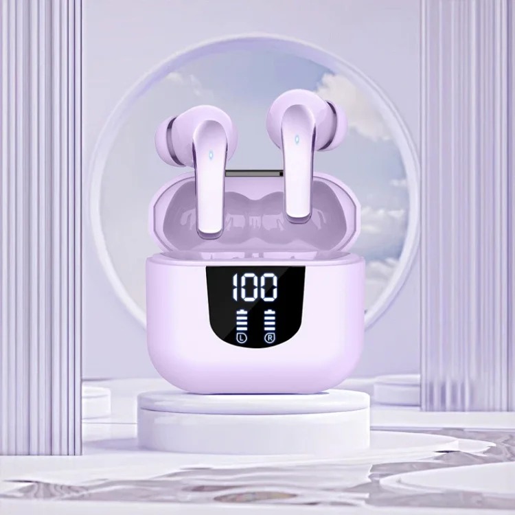 New cross-border digital display Bluetooth headset, true wireless binaural high-definition sound quality, in-ear craftsmanship, long battery life