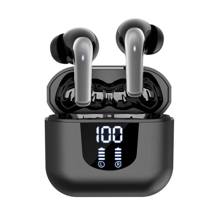New cross-border digital display Bluetooth headset, true wireless binaural high-definition sound quality, in-ear craftsmanship, long battery life
