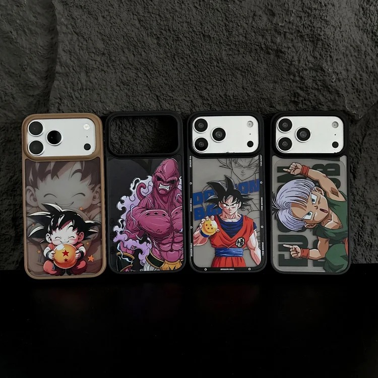 Dragon Ball Goku suitable for Apple 17promax mobile phone case iPhone15 hard 14/1316Pro anime 12
