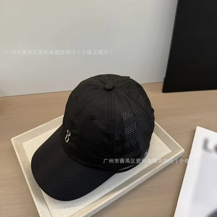 In stock, quick-drying, breathable baseball caps for men and women, soft-top caps, outdoor anti-sun visors, available in multiple colors