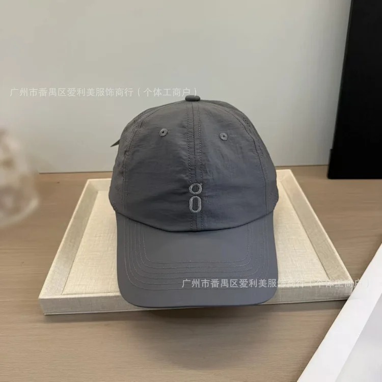 In stock, quick-drying, breathable baseball caps for men and women, soft-top caps, outdoor anti-sun visors, available in multiple colors