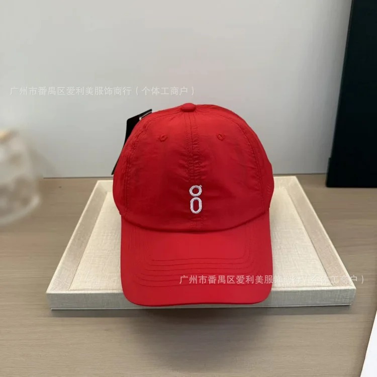 In stock, quick-drying, breathable baseball caps for men and women, soft-top caps, outdoor anti-sun visors, available in multiple colors