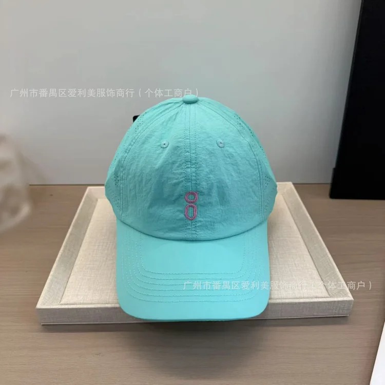 In stock, quick-drying, breathable baseball caps for men and women, soft-top caps, outdoor anti-sun visors, available in multiple colors