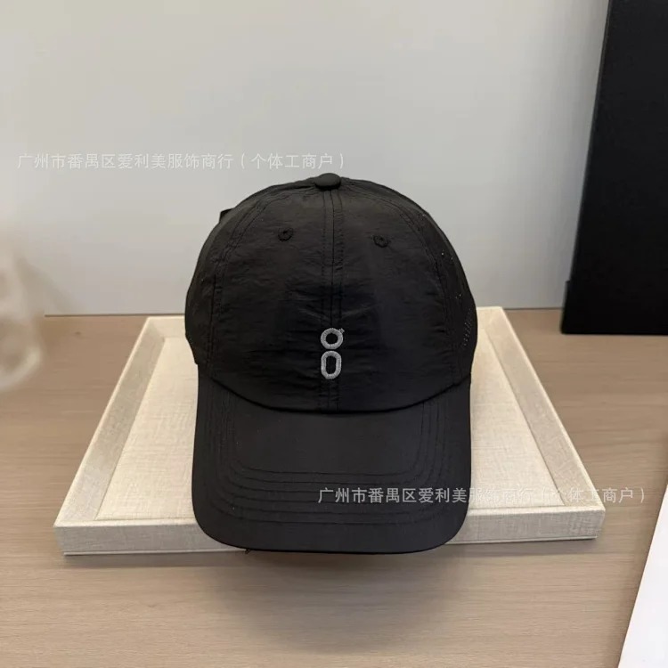 In stock, quick-drying, breathable baseball caps for men and women, soft-top caps, outdoor anti-sun visors, available in multiple colors
