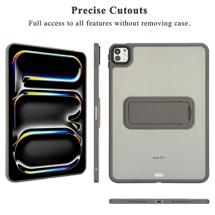 Suitable for iPad pro11 protective case Air6/5 frosted stand 10.2 transparent mini7 all-inclusive anti-fall shell 9.7
