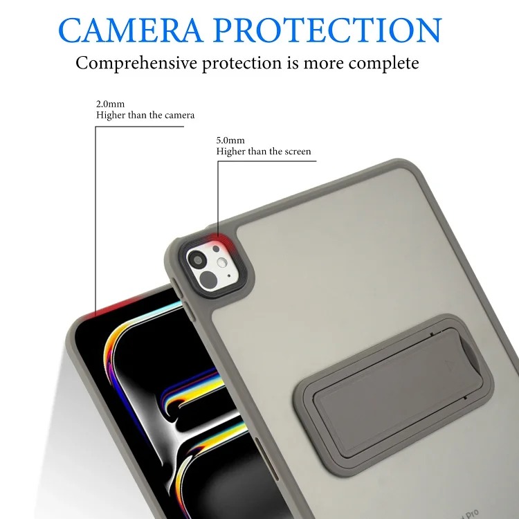 Suitable for iPad pro11 protective case Air6/5 frosted stand 10.2 transparent mini7 all-inclusive anti-fall shell 9.7