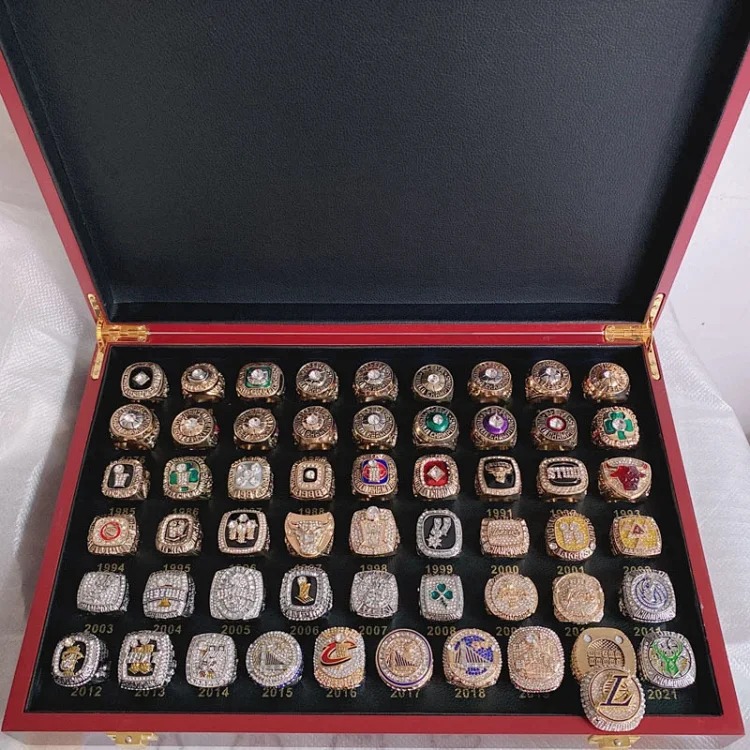 Basketball NBA 2021 Bucks Championship Rings 65 Large Collection Men's Rings Manufacturer Wholesale In Stock