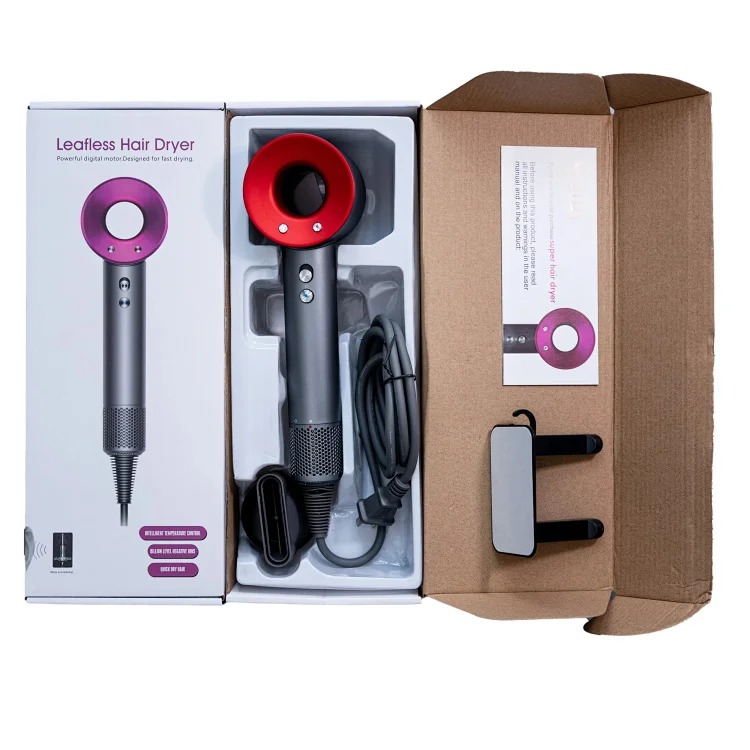 Brushless motor hollow hair dryer (with