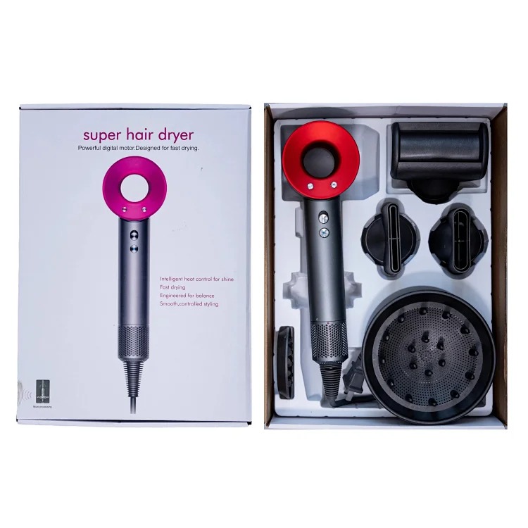 Brushless motor hollow hair dryer (with