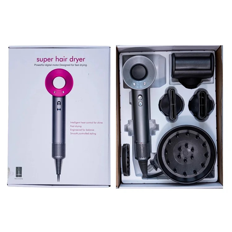 Brushless motor hollow hair dryer (with