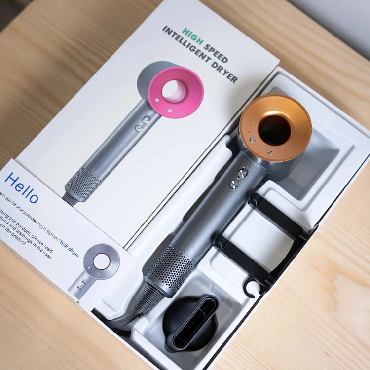Brushless motor hollow hair dryer (with