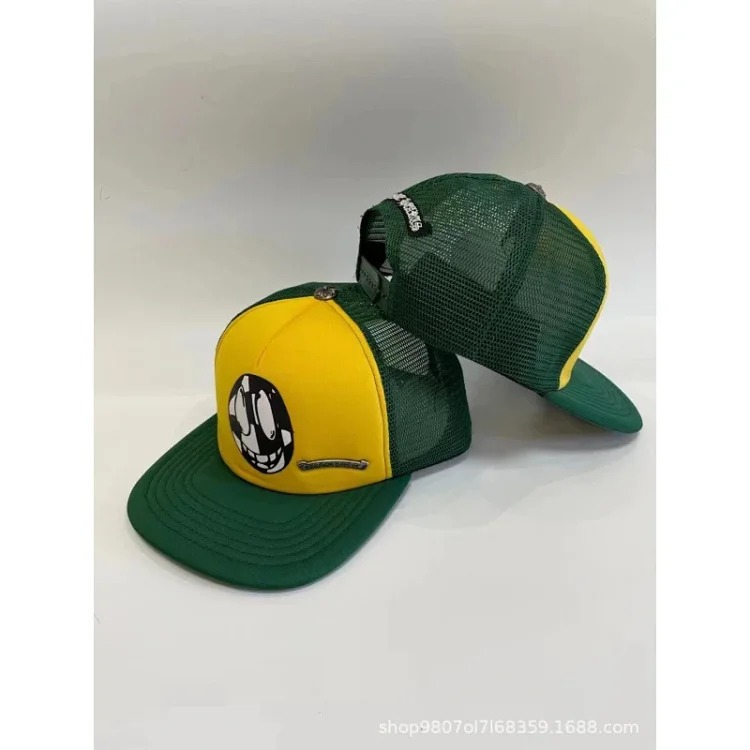 Cross-border fashion brand foreign trade Chrome hearts American fashion brand new couple summer sun hat in stock