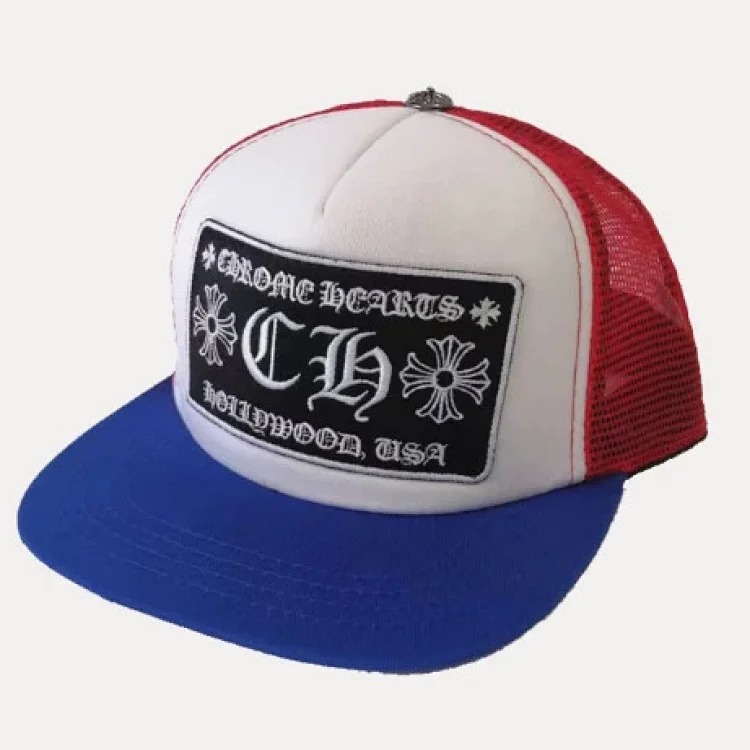 Cross-border fashion brand foreign trade Chrome hearts American fashion brand new couple summer sun hat in stock